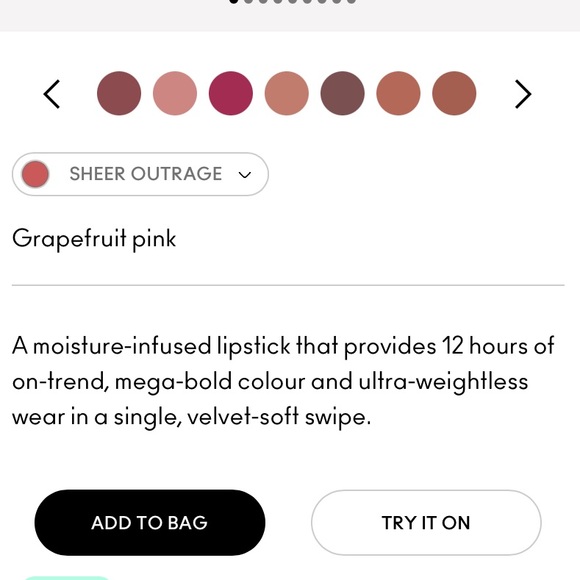 Sheer Outrage 🤯 MAC Powder Kiss full size lipstick NEW - Picture 8 of 13